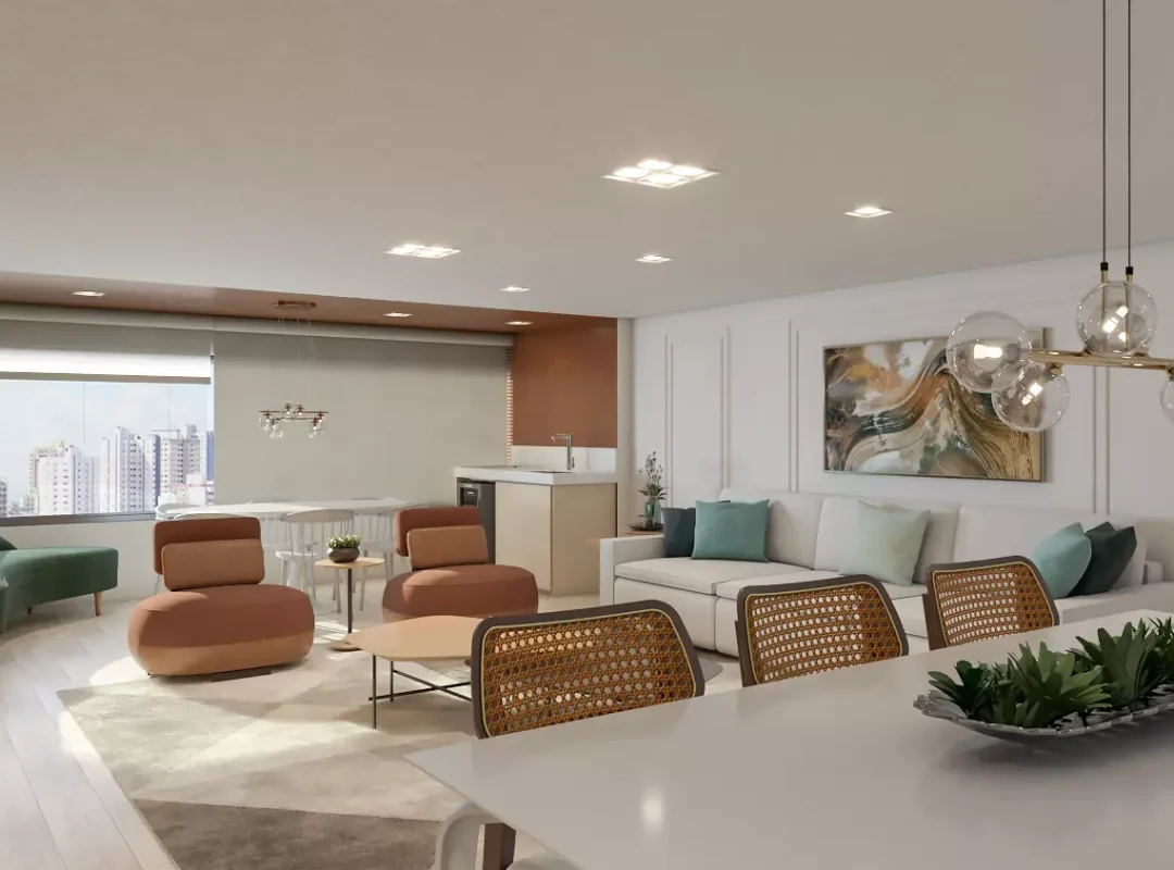 Arquiteta que faz projetos de interiores e reformas residenciais