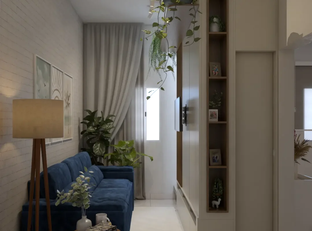 Arquiteta que faz projetos de interiores e reformas residenciais