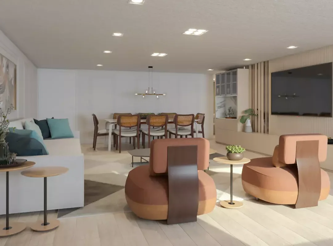 Arquiteta que faz projetos de interiores e reformas residenciais