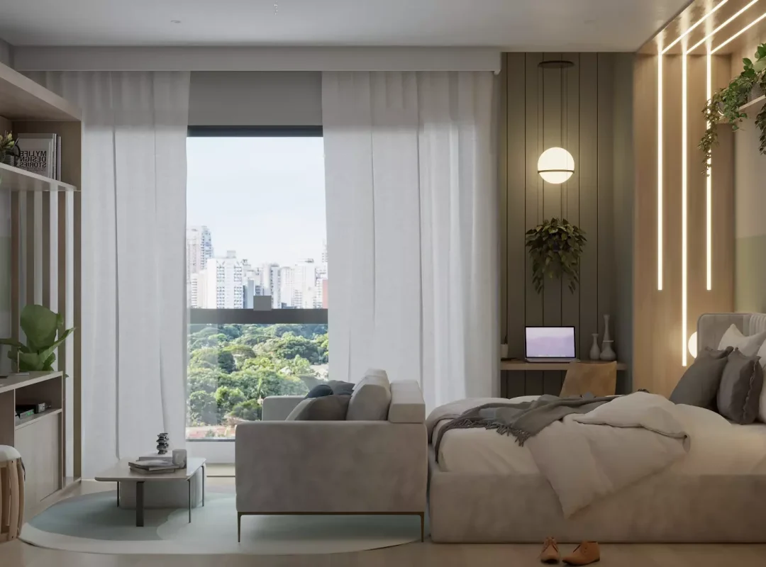 Arquiteta que faz projetos de interiores e reformas residenciais