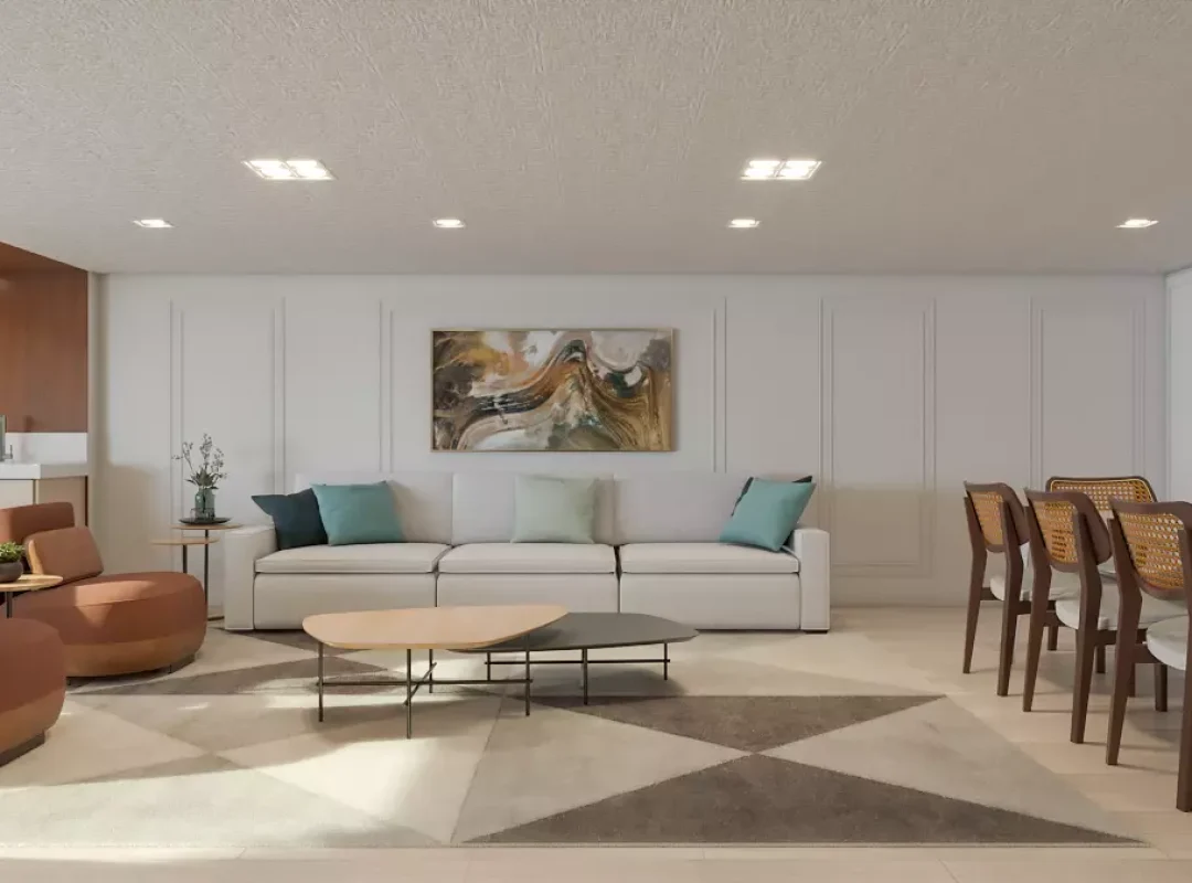 Arquiteta que faz projetos de interiores e reformas residenciais