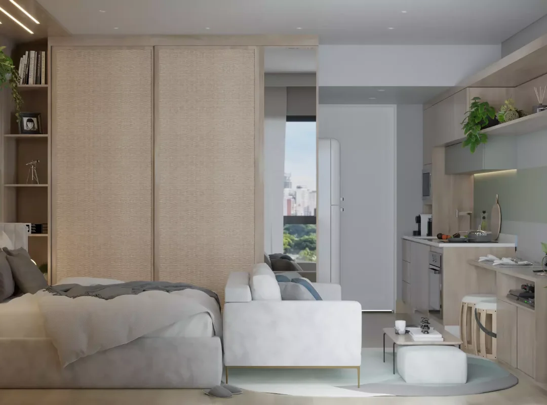 Arquiteta que faz projetos de interiores e reformas residenciais