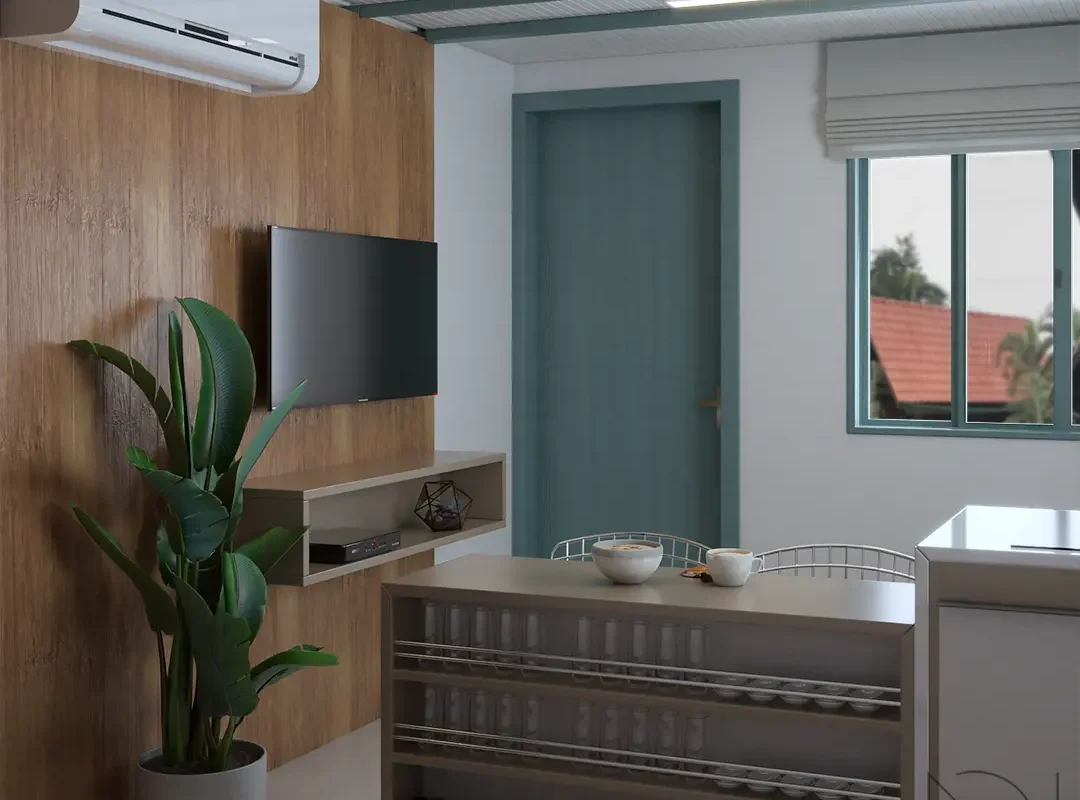 Arquiteta que faz projetos de interiores e reformas residenciais